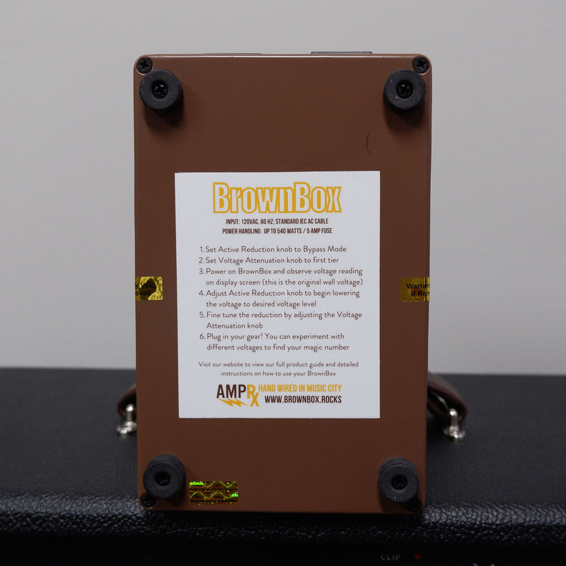AmpRX BrownBox Amplifier Voltage Attenuator