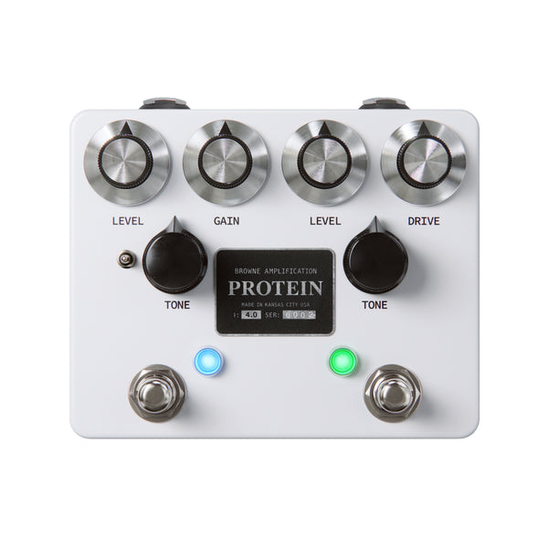 ギター Browne Amplification PROTEIN overdrive Protein Dual Overdrive V4 — Browne Amplification