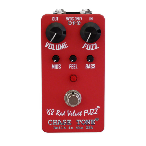 最高級のスーパー Chase_Tone_Red_Velvet_Fuzz_gra ギター