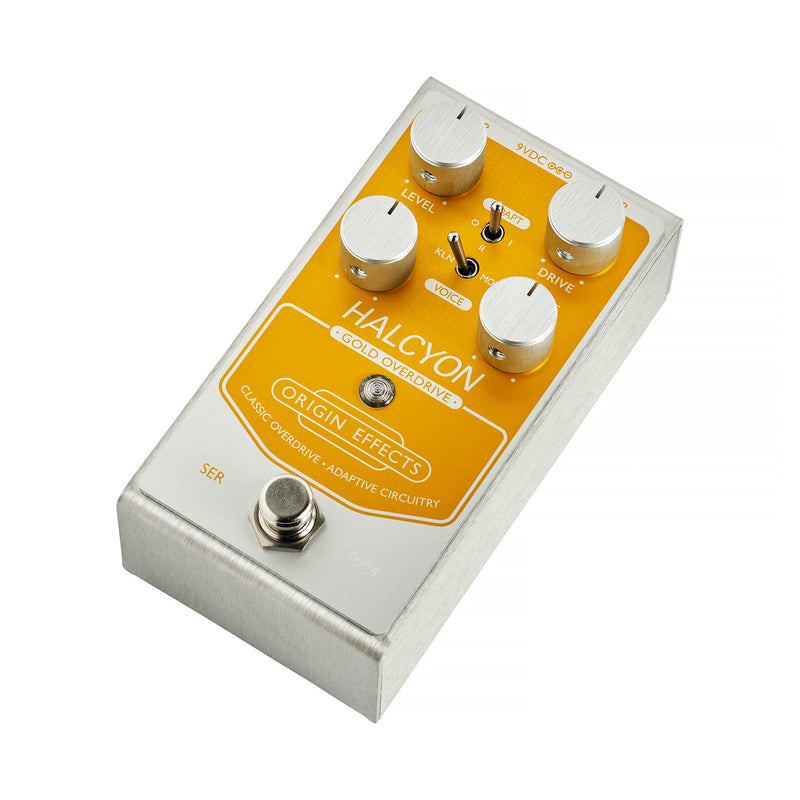 Overdrive Origin Effects Halcyon Gold