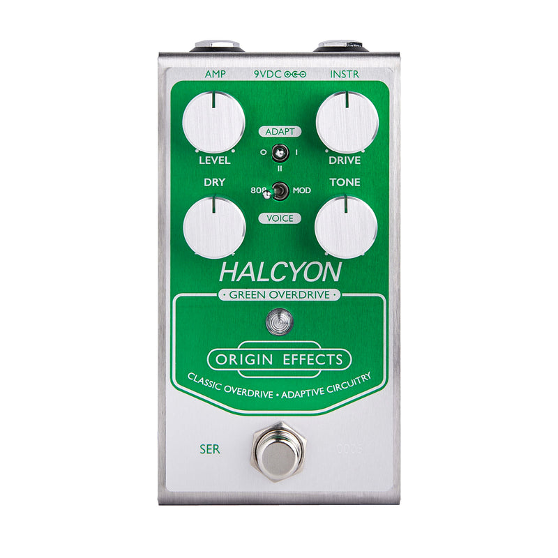 Overdrive Origin Effects Halcyon Green