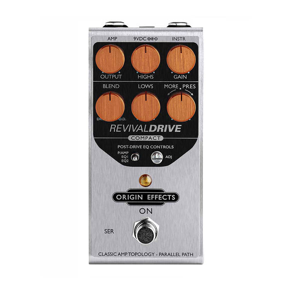 ギター ORIGIN Effects Revival Drive RevivalDRIVE Custom and Footswitch – Origin Effects