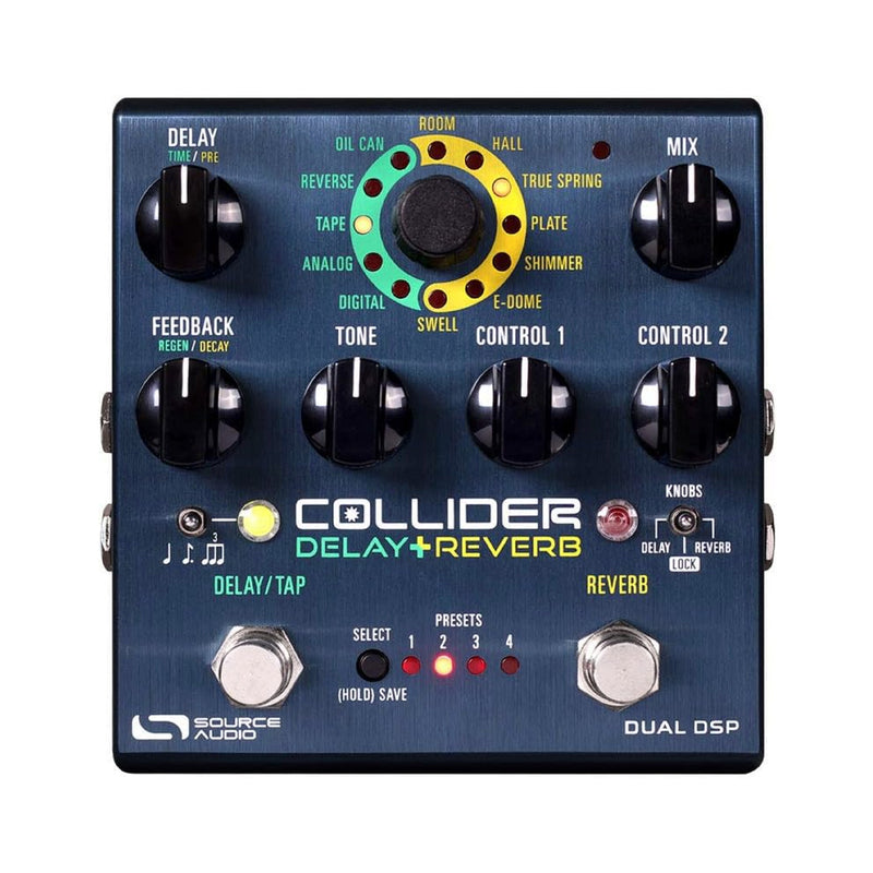 Delay et réverbération Source Audio Collider