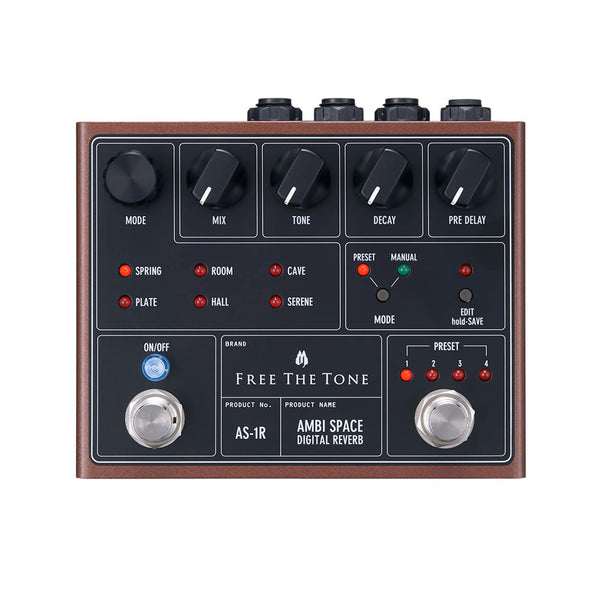 Free The Tone AS-1R AMBI SPACE『ふー珍』 FreetheToneAmbiSpaceReverb_gra