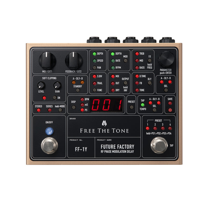 Free the Tone Future Factory Delay & Modulation
