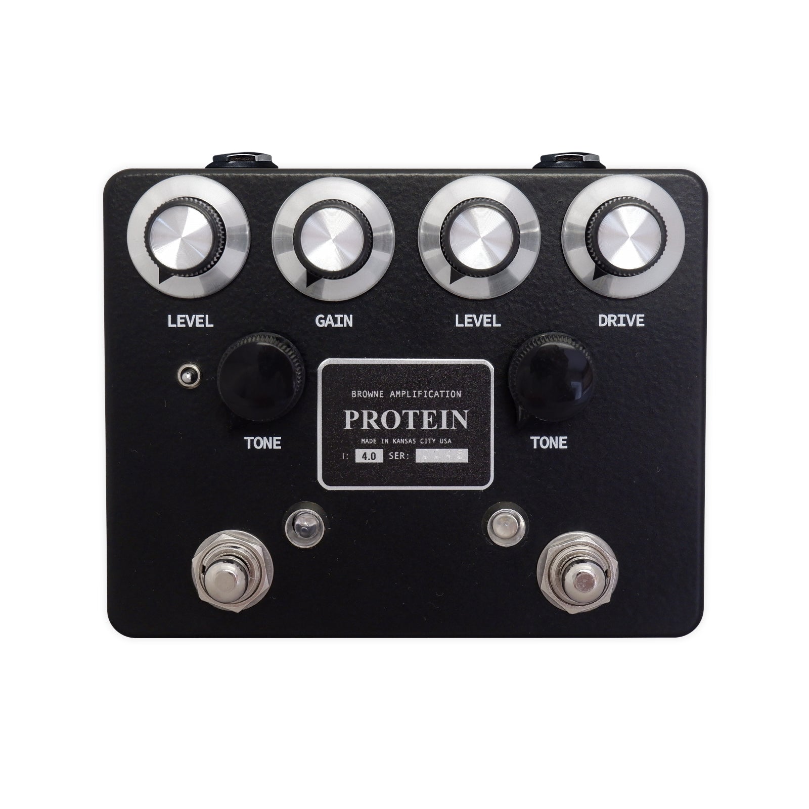 Browne Amplification Protein ギターエフェクター Browne Amplification PROTEIN DUAL OVERDRIVE V3 White