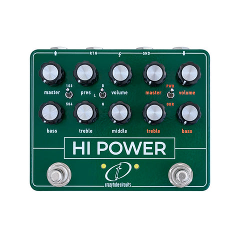 high voltage tube pedal Crazy Tube Circuits Hi Power Overdrive For Sale in Canada