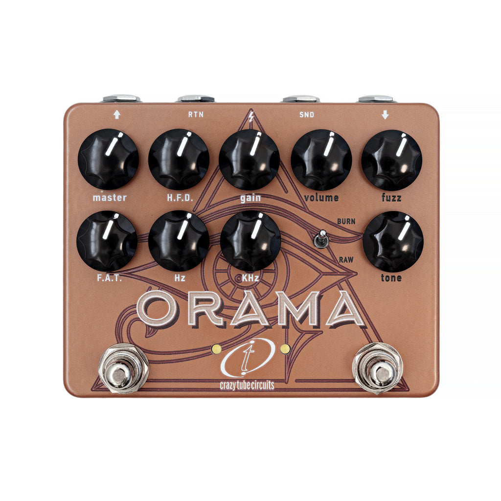 Crazy Tube Circuits Orama Overdrive Pedal - Free Shipping in Canada