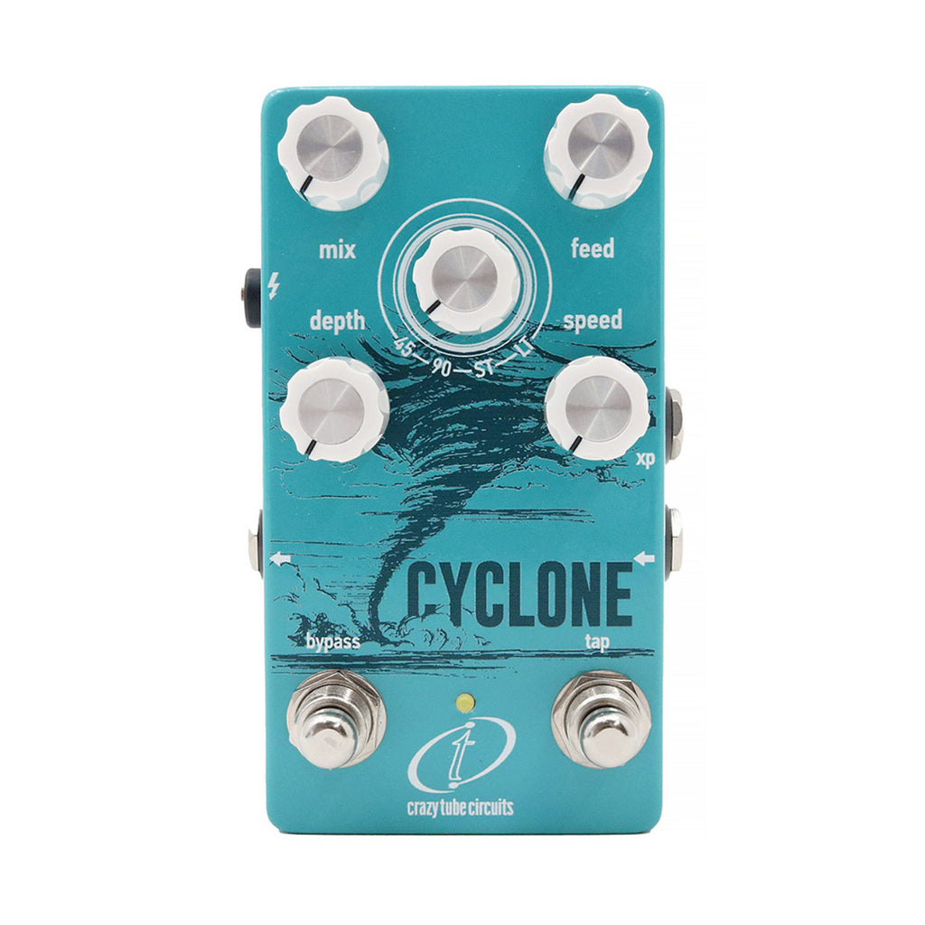 ギター Crazy Tube Circuits CYCLONE Crazy Tube Circuits Cyclone Phaser Pedal - Free Shipping in Canada
