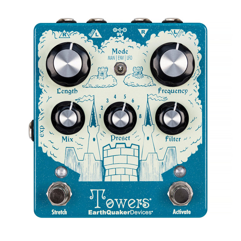 Réverbération EarthQuaker Devices Towers