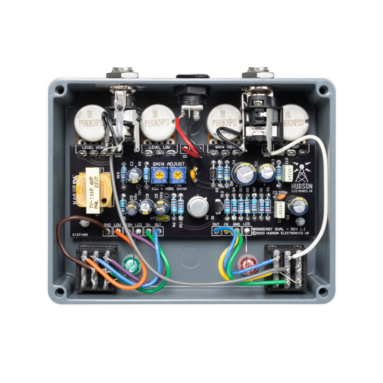 hudson broadcast pedal Hudson Electronics Dual Broadcast Preamp