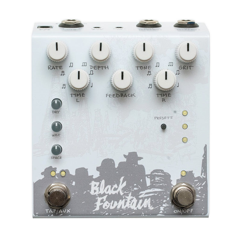 Old Blood Noise Black Fountain Stereo Delay