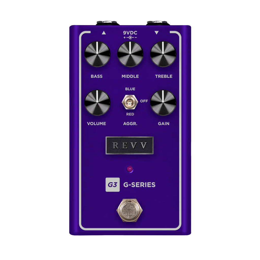 REVV G3 ギターエフェクター 紫 Revv_G3_V2_Distortion_1024x.