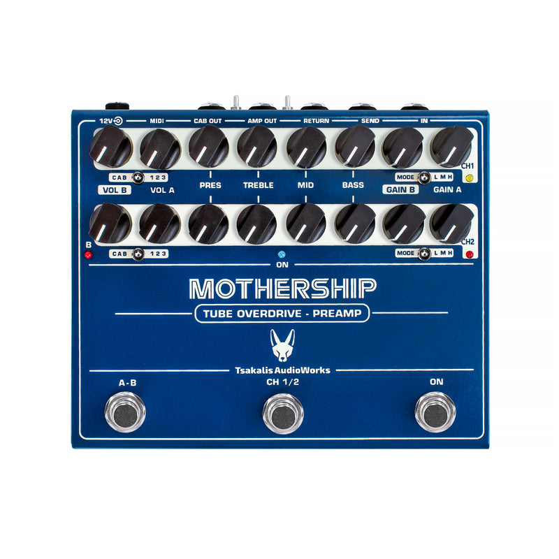 Tsakalis Mothership Overdrive & Preamp