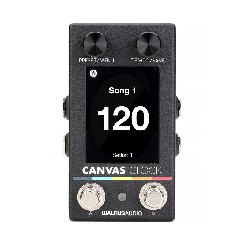 Walrus Audio Canvas Clock