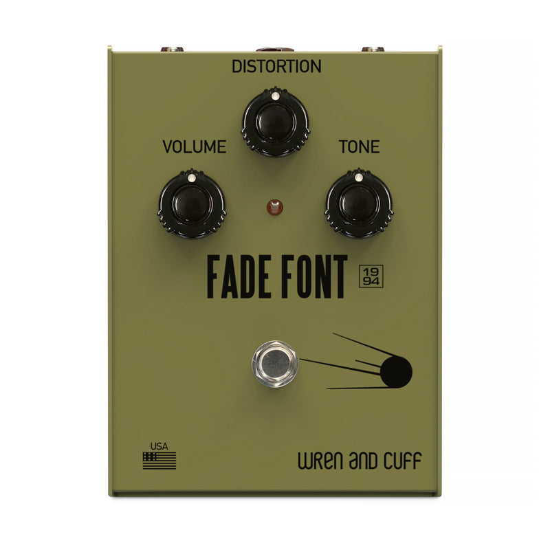 Wren and Cuff Fade Font '94 Fuzz