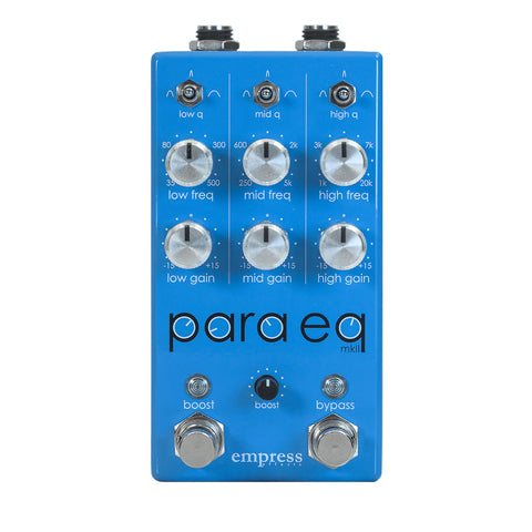 ベース Empress para EQ2 Bass Empress Effects ParaEq Deluxe MKII – Cicada Sound